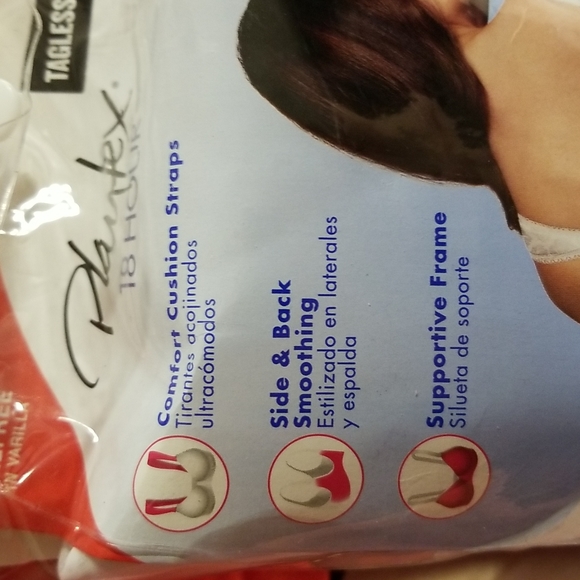 NwT Playtex 38D value 2 pack white white bra us4693 ultimate shoulder comfort - Picture 6 of 8